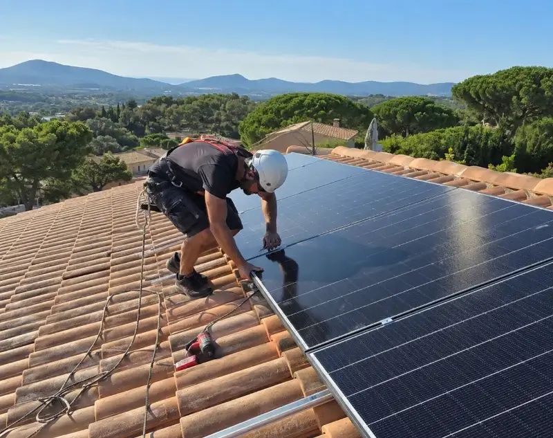 Installateur panneaux solaires Montguyon — pose photovoltaïque sur toiture